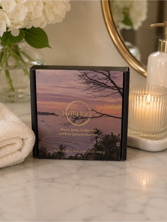 O Naturals Other - O Naturals Men’s Luxury Soap Collection Gift Set | Citrus Cedarwood Olive Oil